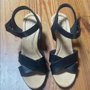 Elegant Black Strappy Sandals